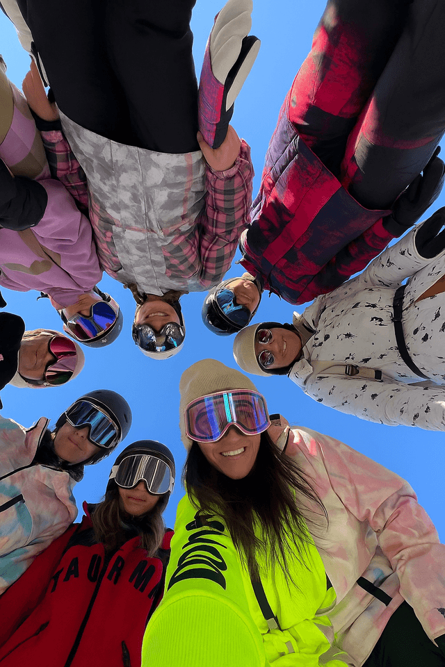 Group of friends taking a selfie